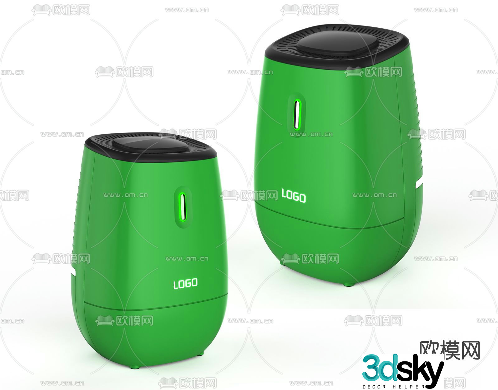 Modern dehumidifier 3d model