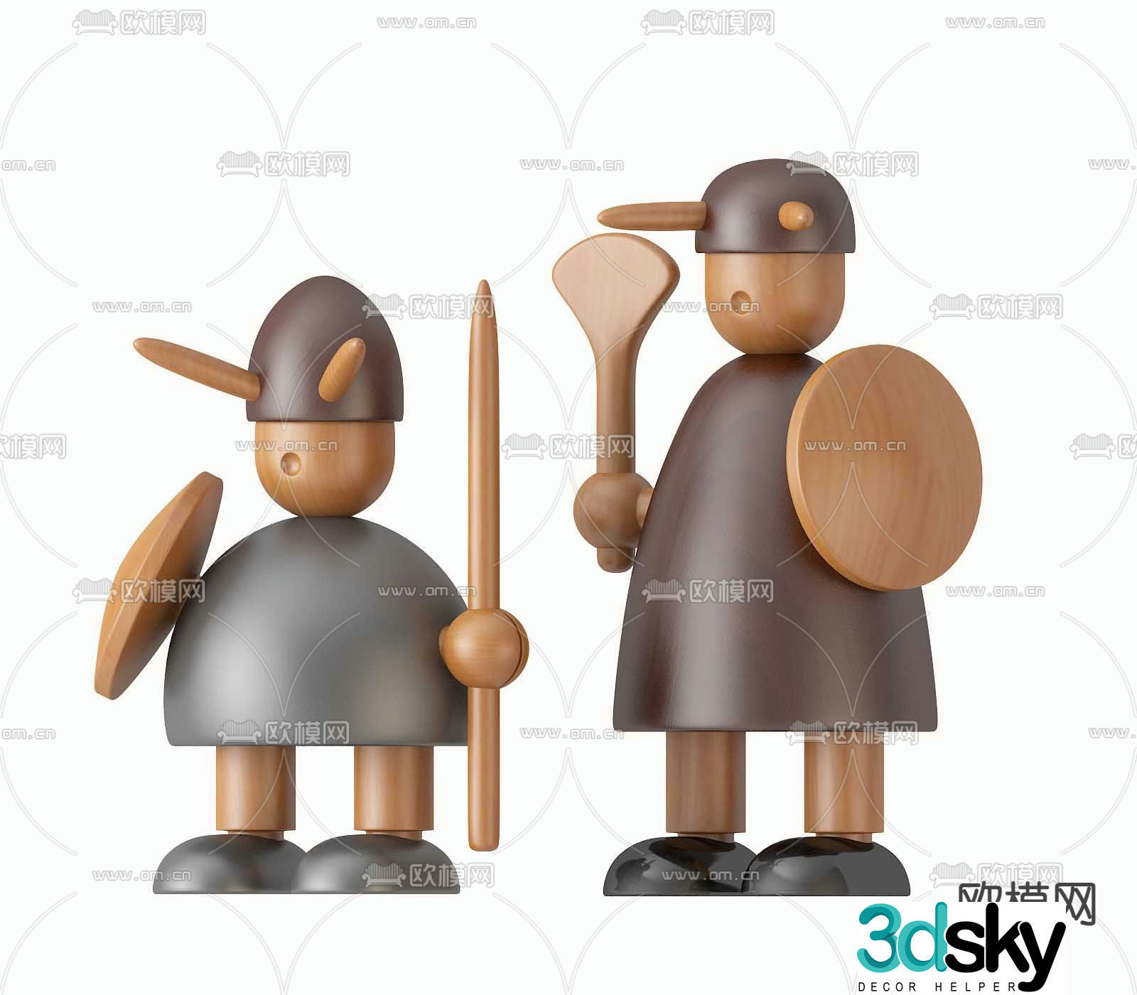 Modern children’s toys 3d model