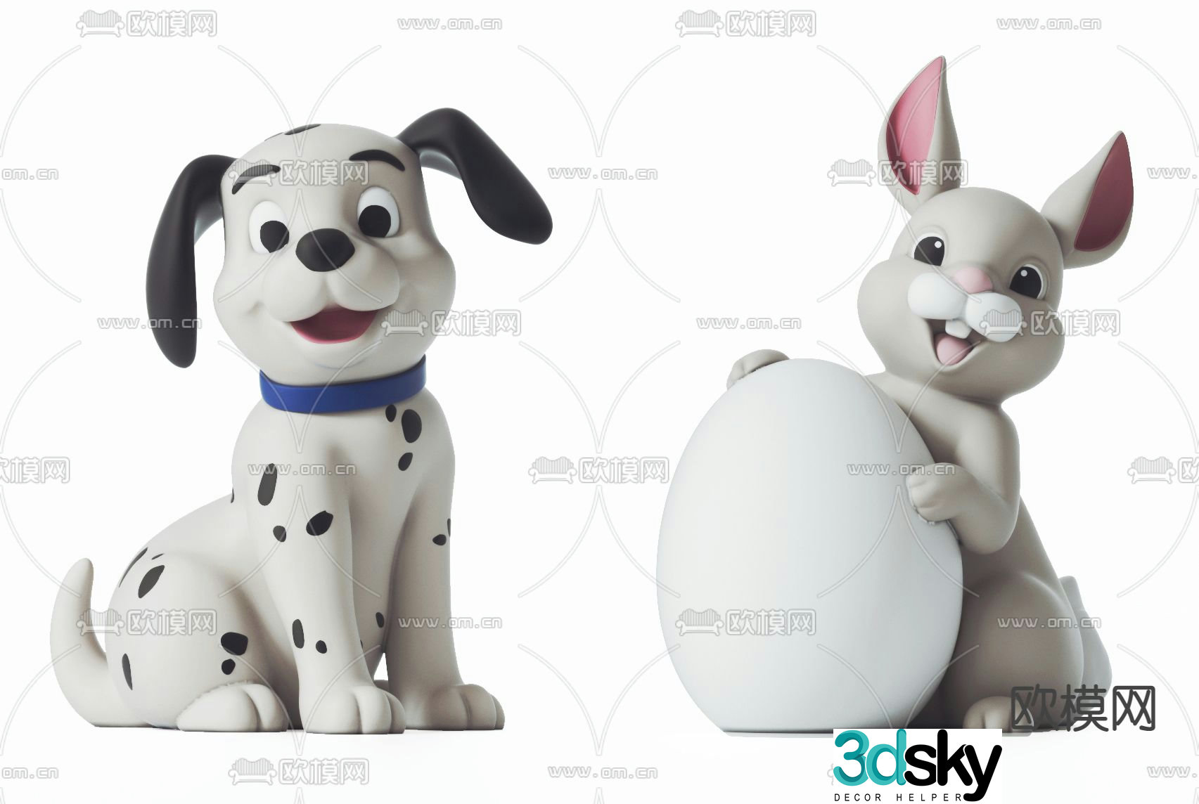 Modern children’s toy ornaments 3d model