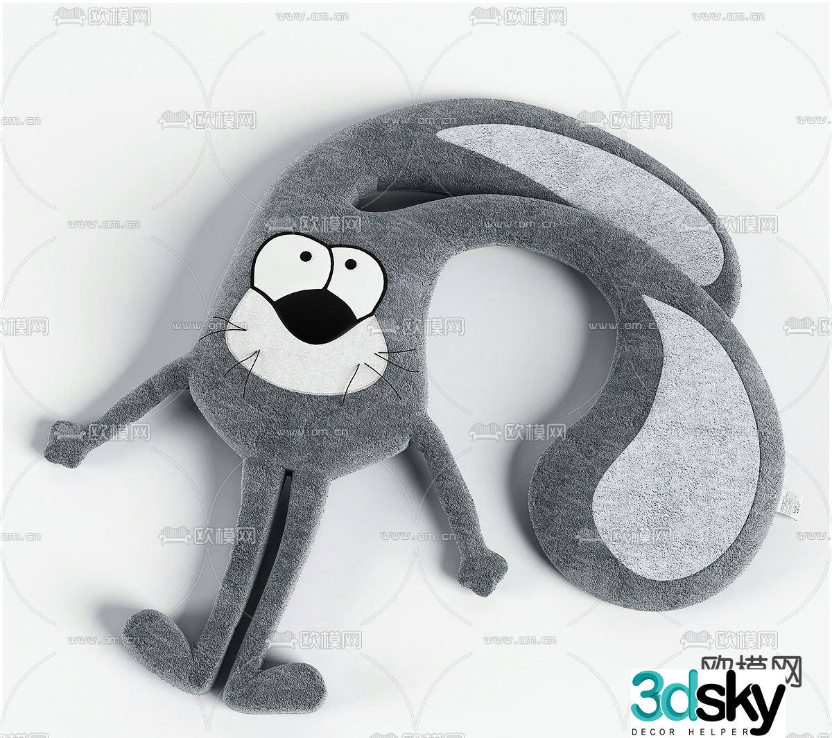 Modern doll toy doll 3d model