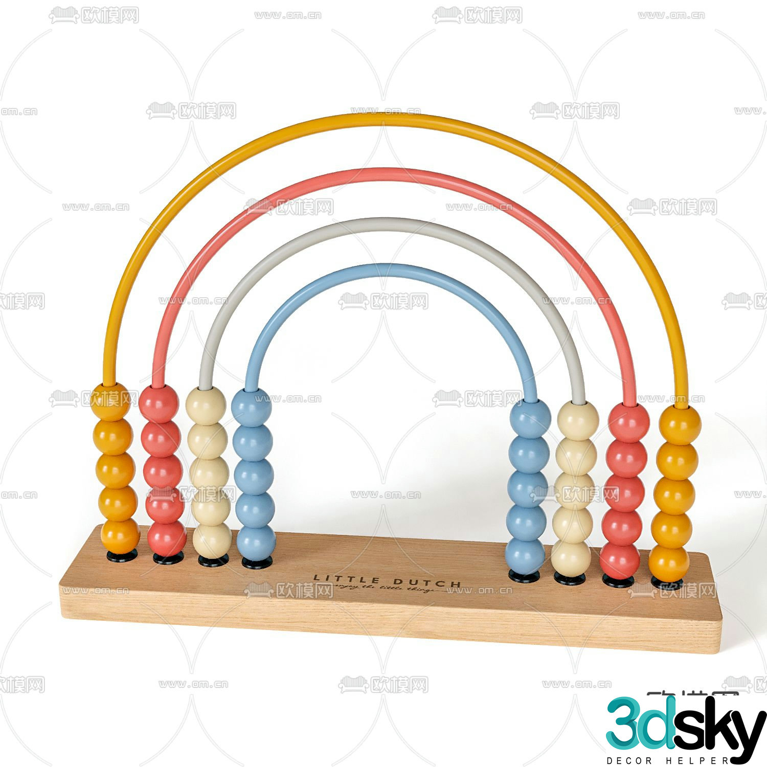 Modern children’s toys 3d model