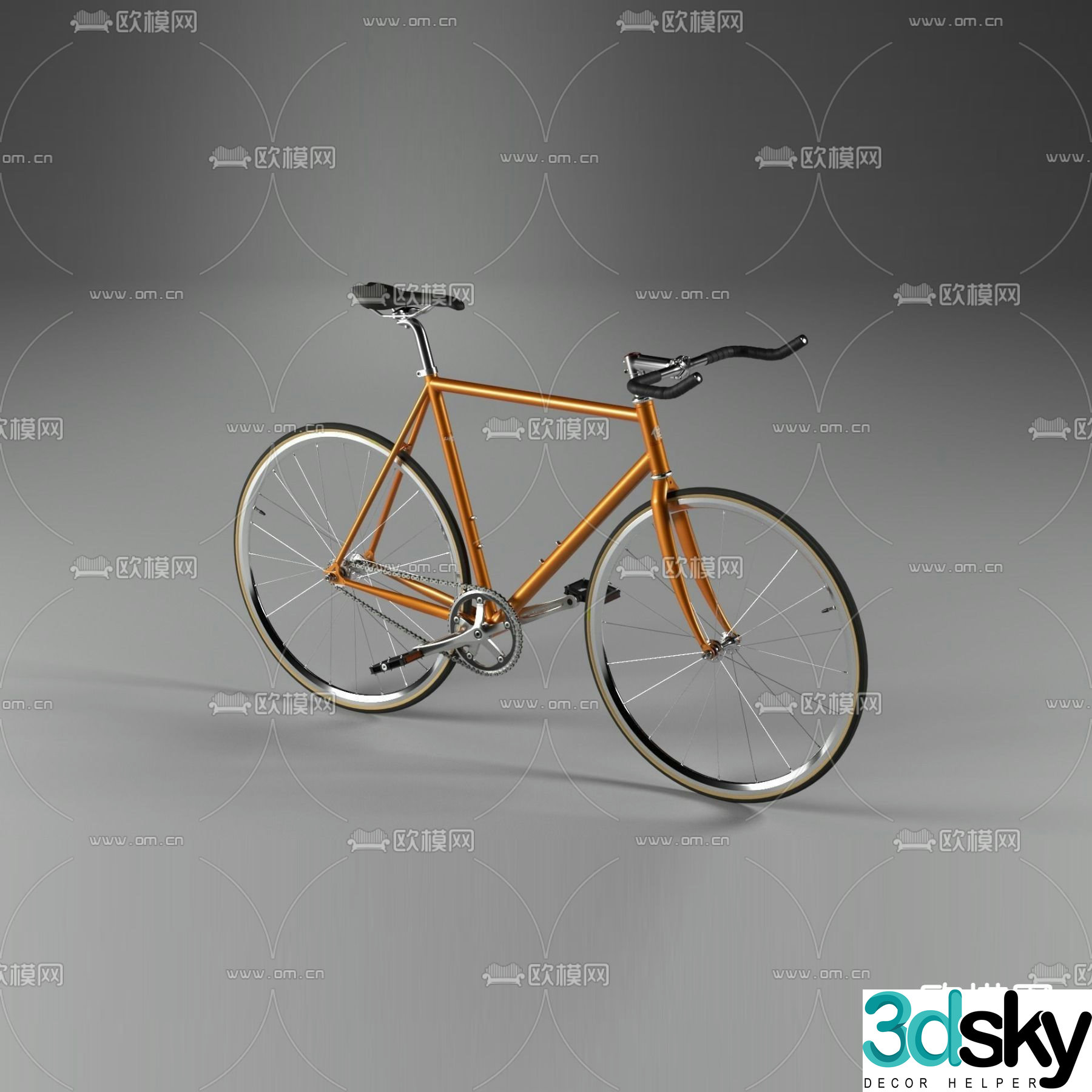 Hyundai Vabi Lightning SE road bike free 3d model