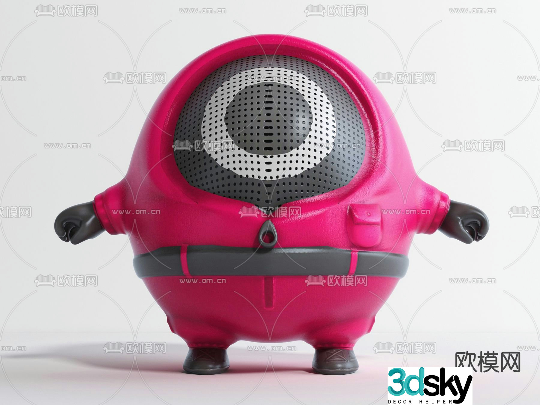 Modern children’s toys 3d model