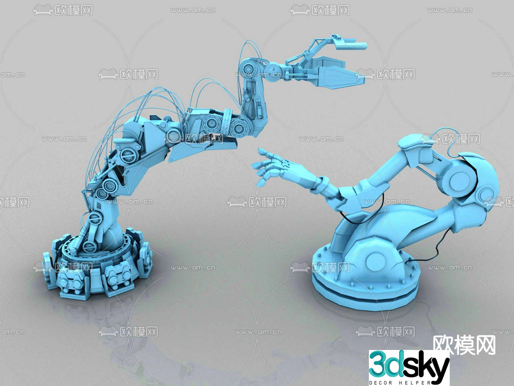 Robotic arm 3d model