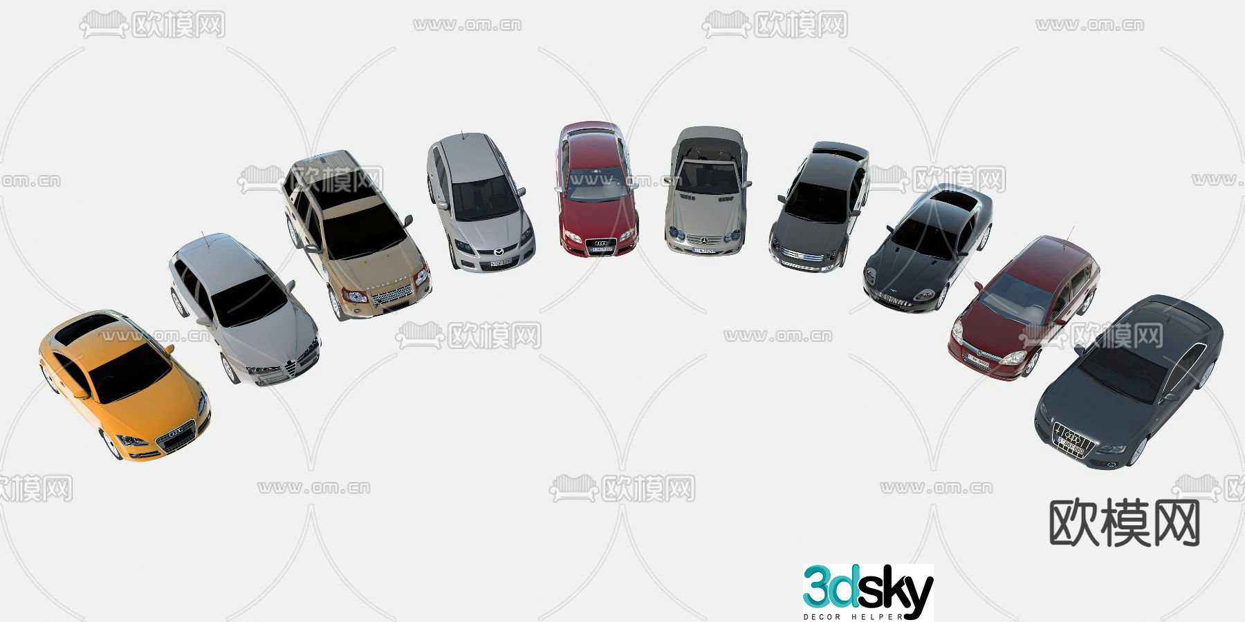 car sedan 3d model