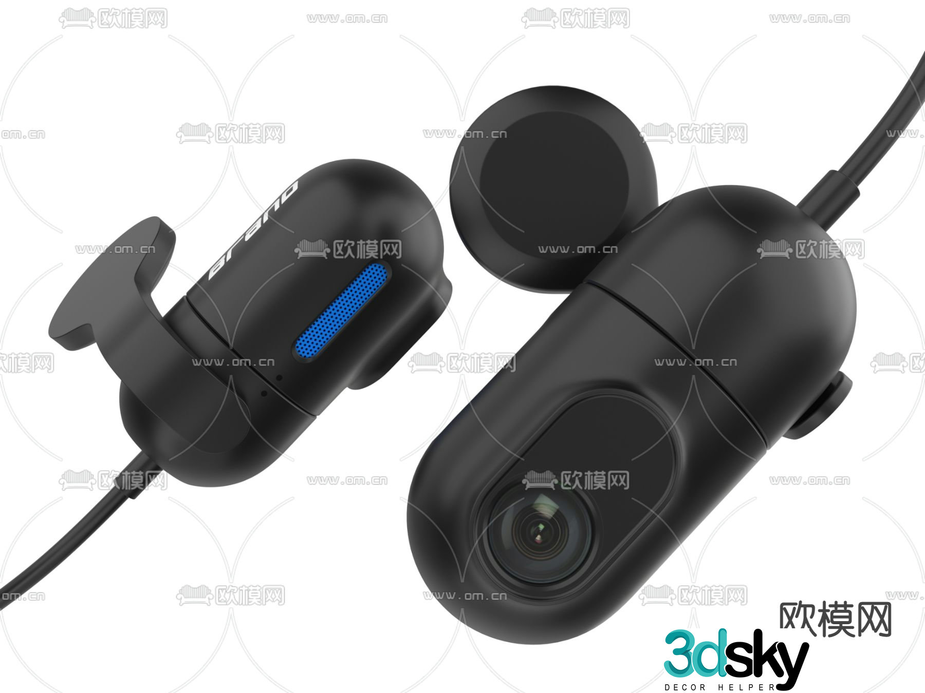 Driving recorder 3d model