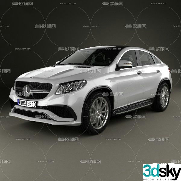 Hyundai Mercedes GLE SUV 3d model