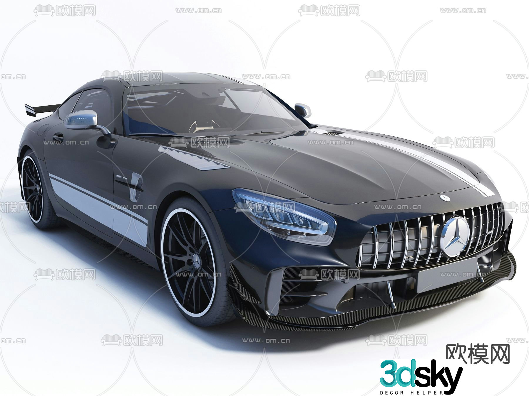 Mercedes Benz car 3d model
