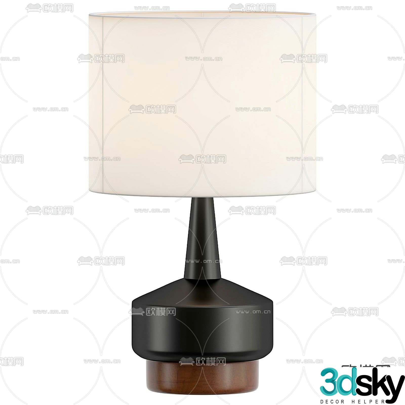 FLOS modern desk lamp 3d model