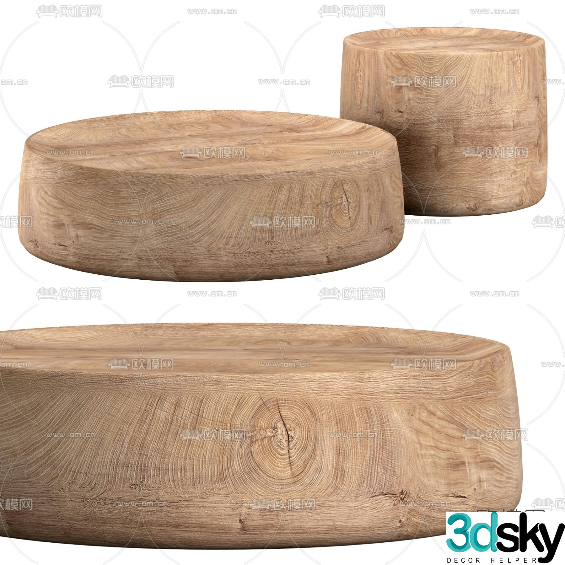 Poliform coffee table 3d model