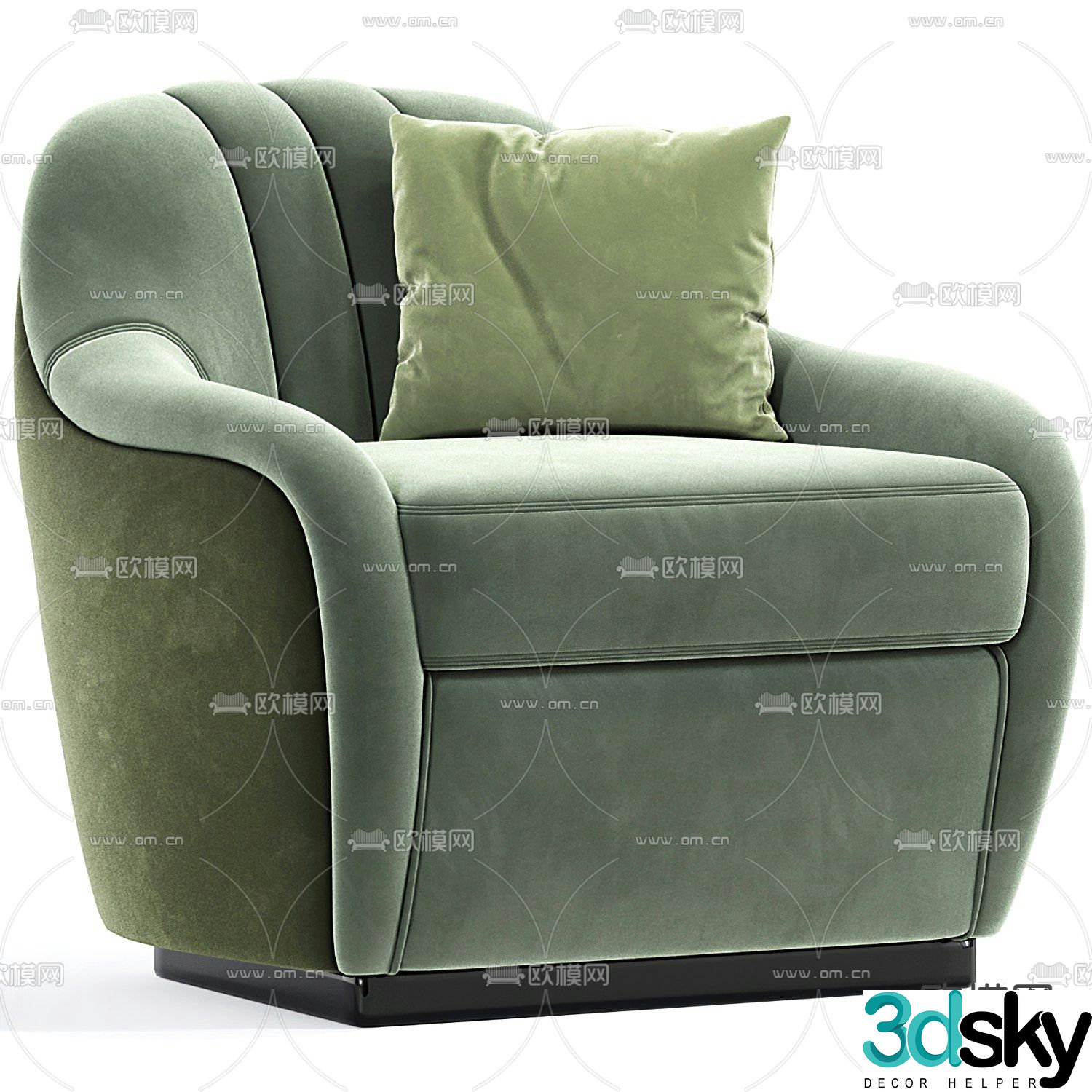 Ditre Italia lounge sofa 3d model