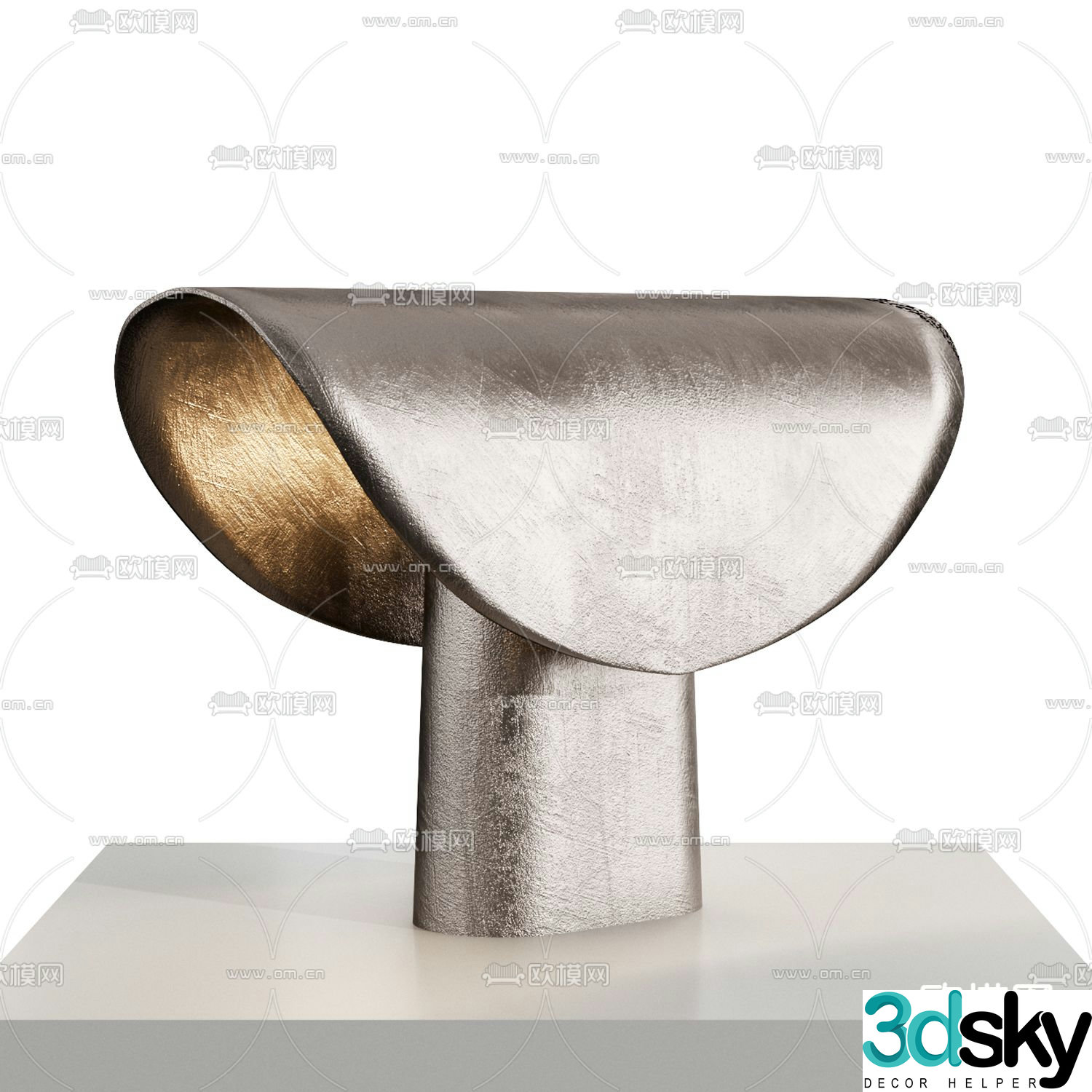 FLOS modern creative desk lamp 3d model