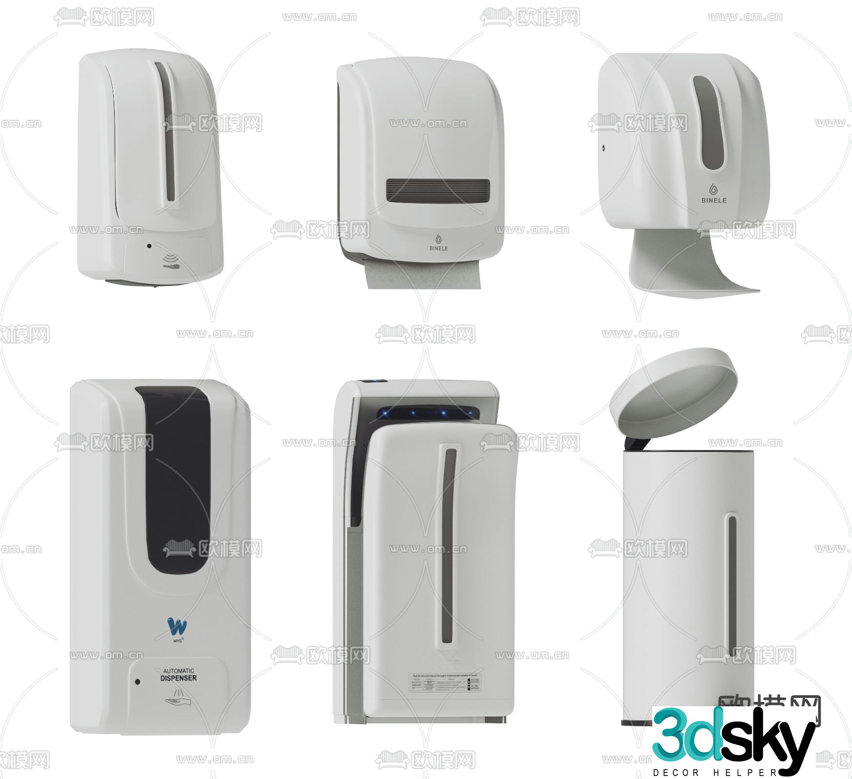 Hand dryer dryer 3d model