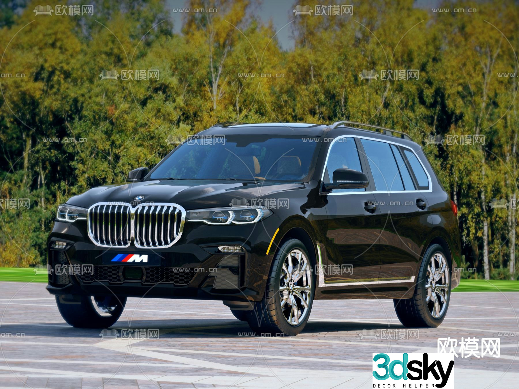 BMW car 3d model