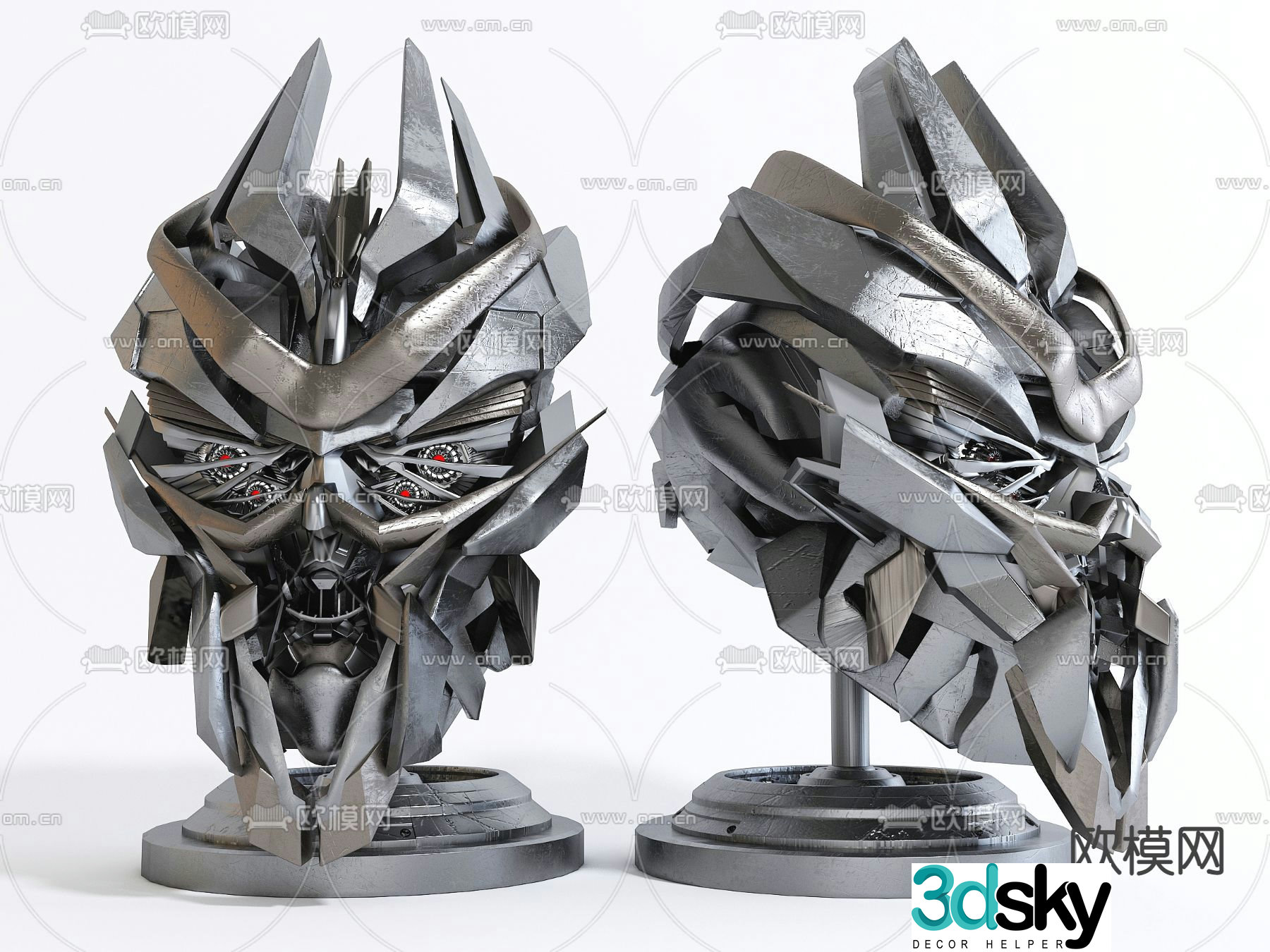 toys transformers megatron 3d model