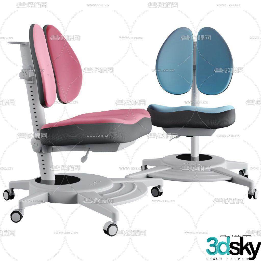Children’s learning chair Children’s chair 3d model
