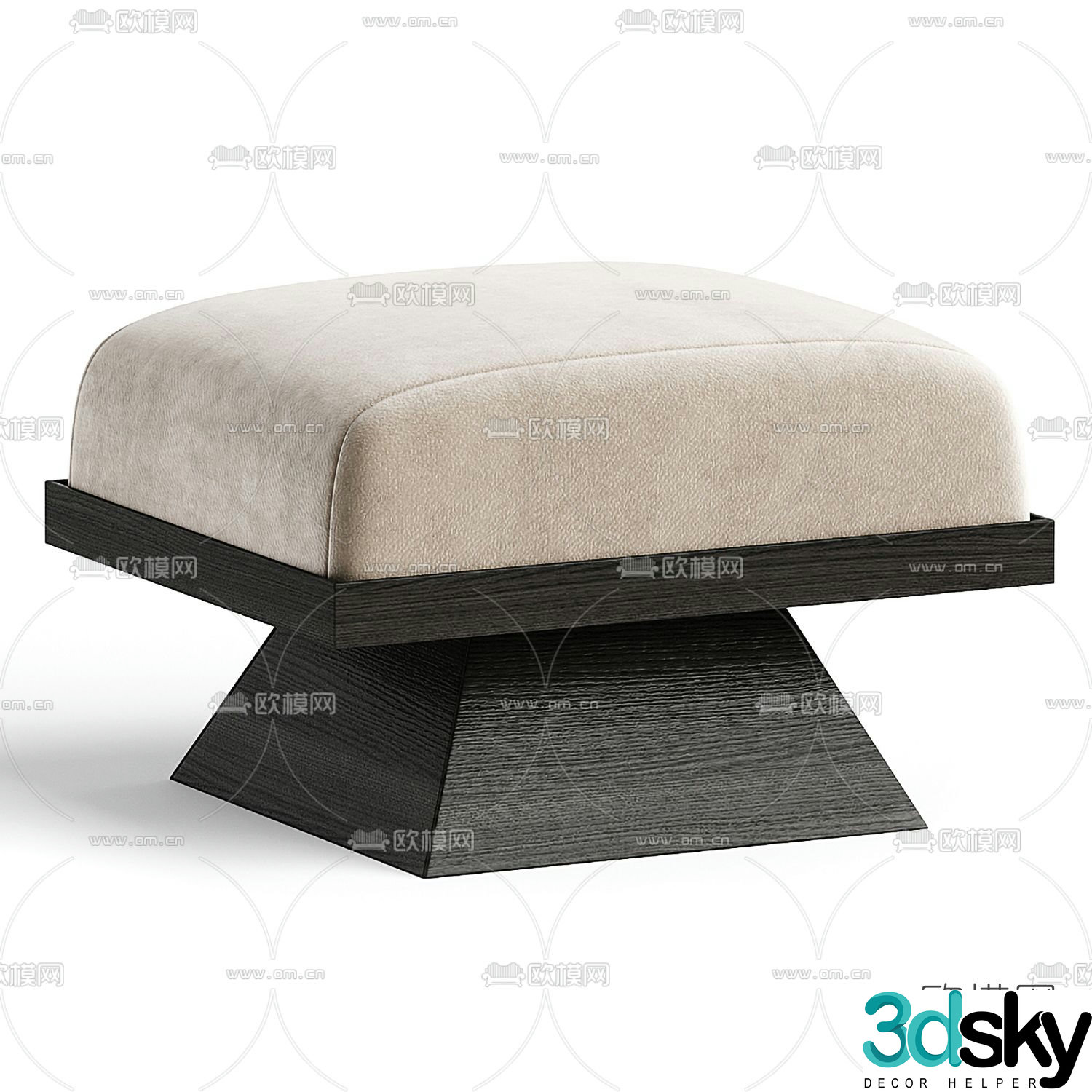 Poliform stool 3d model