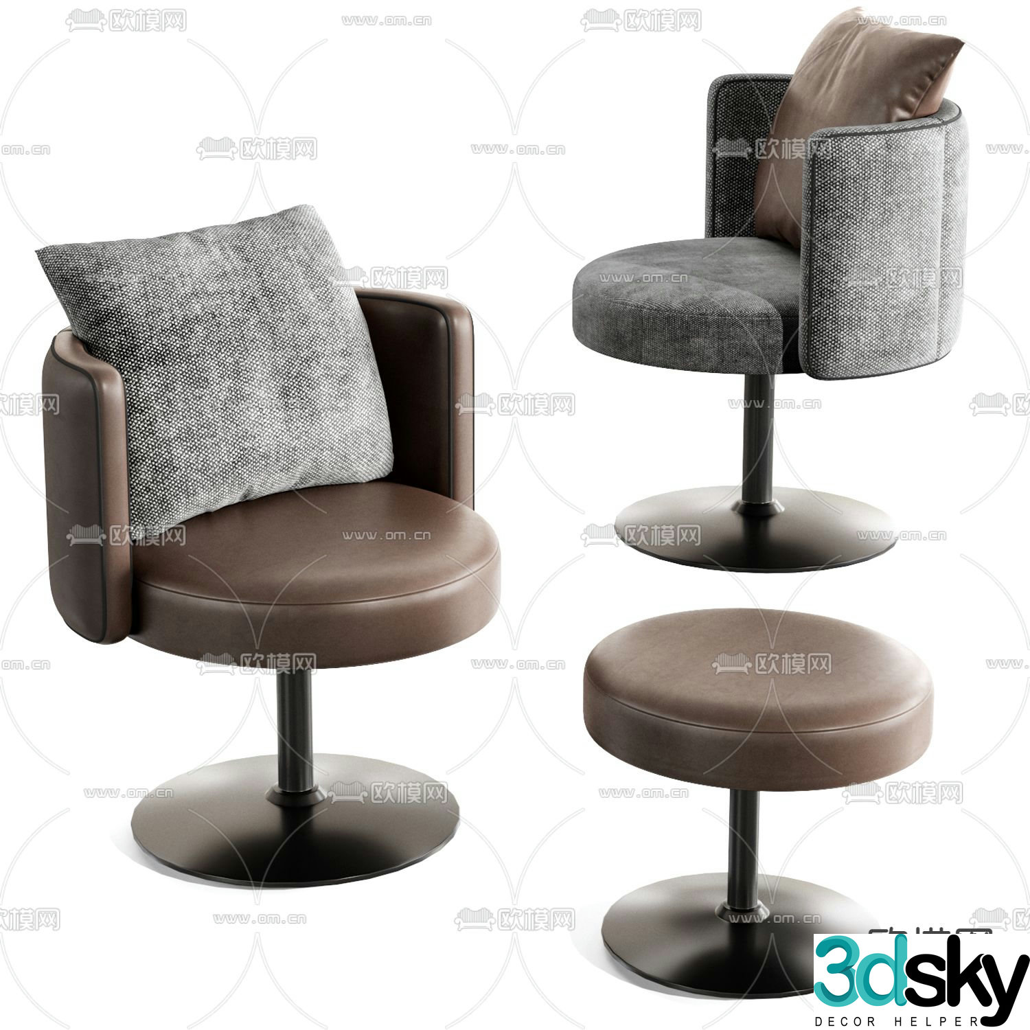 Minotti leisure sub 3d model