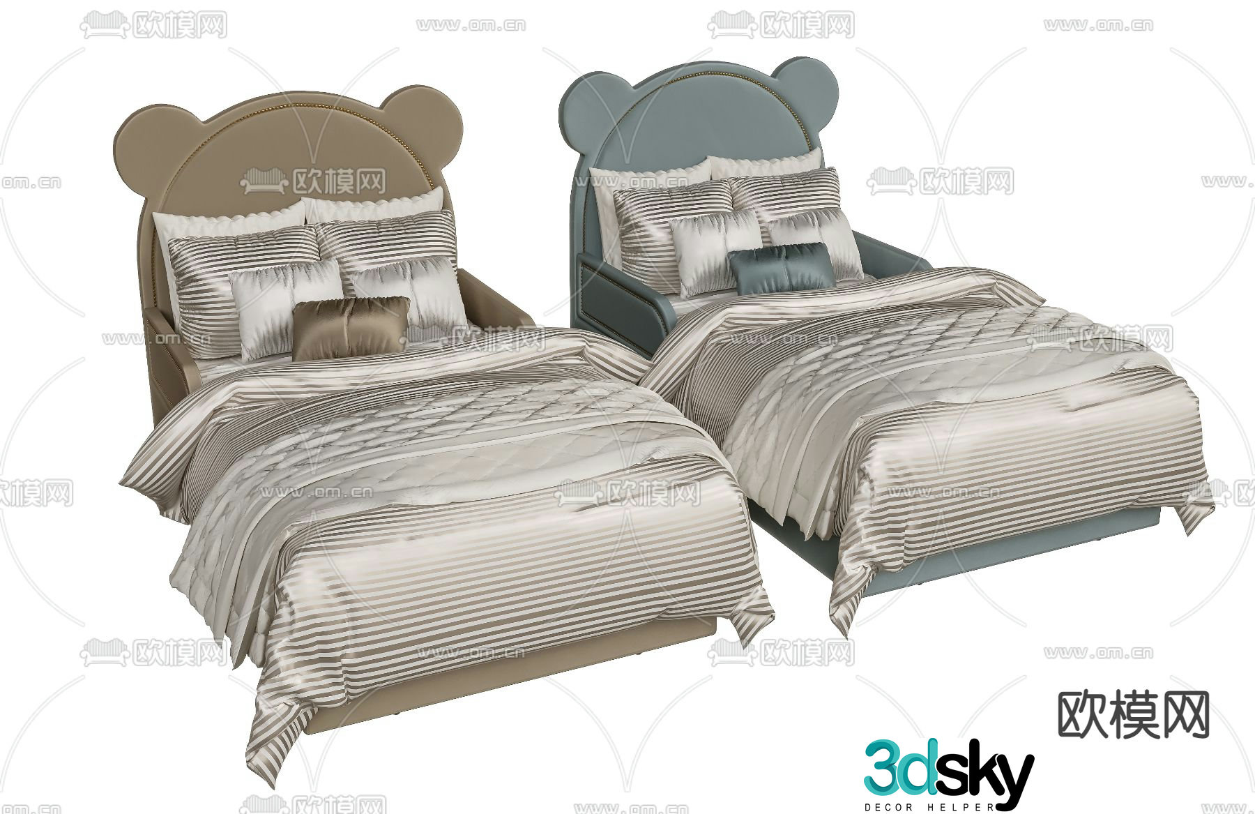 children’s bed child’s bed 3d model