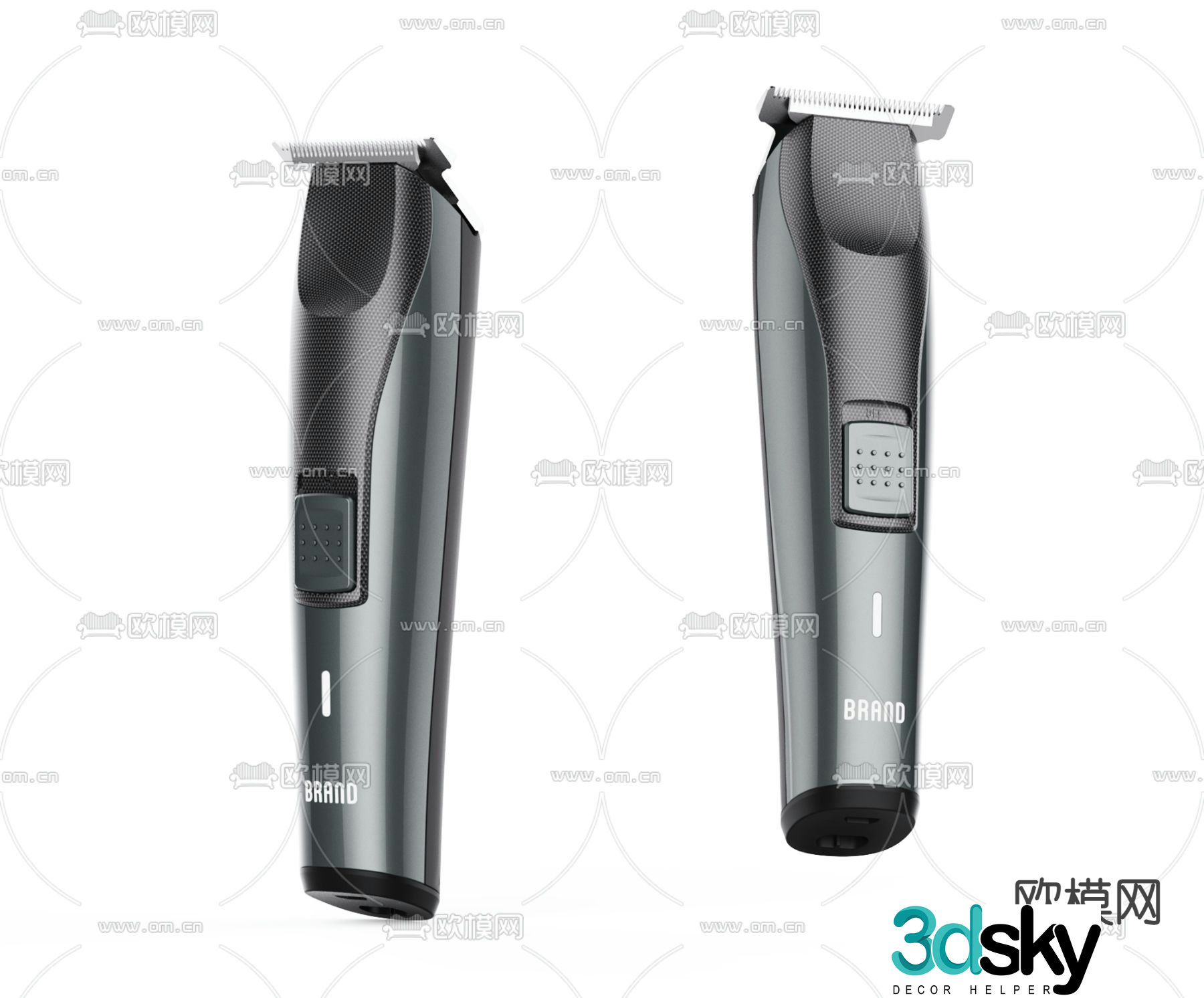 Electric hair clipper clipper 3d model