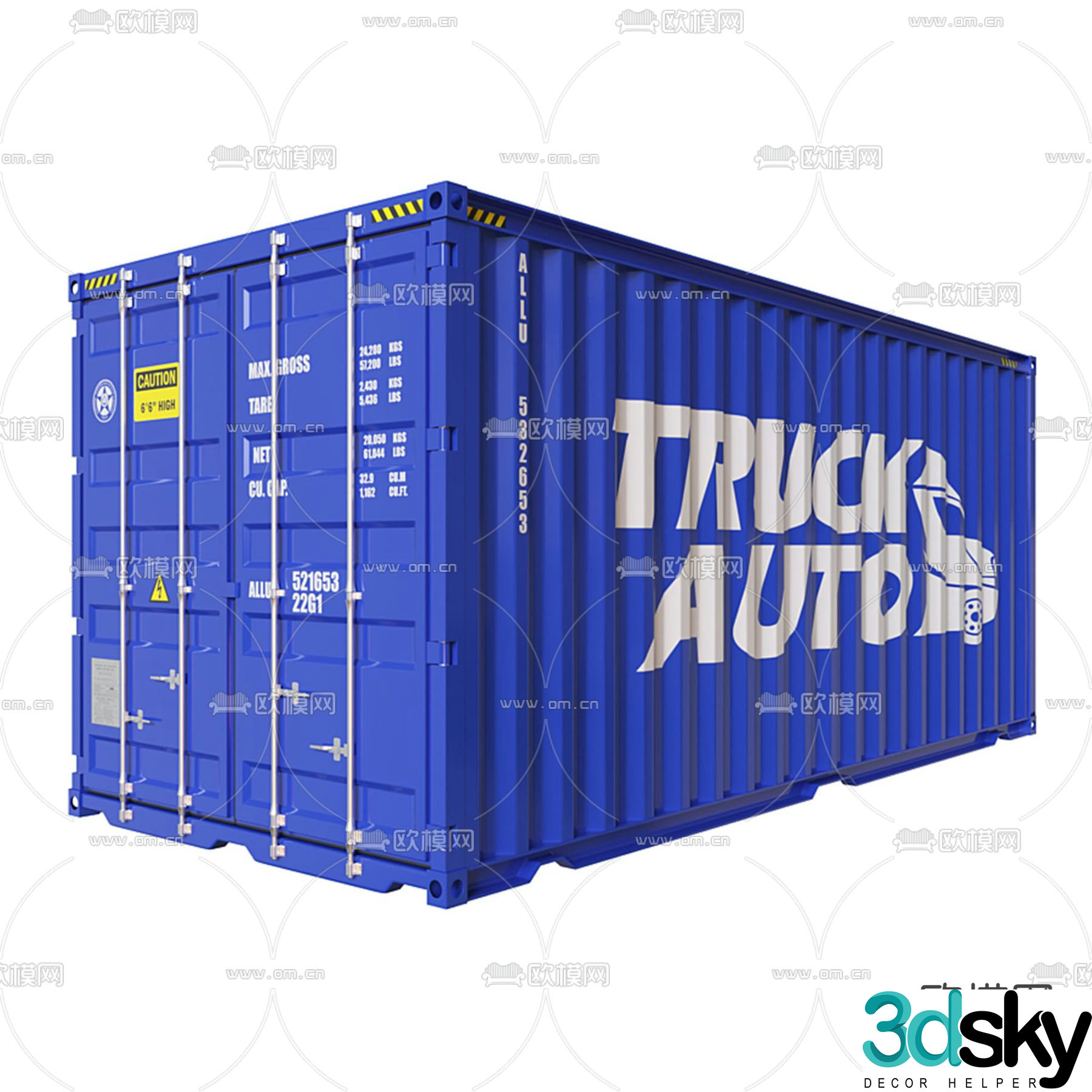 container 3d model