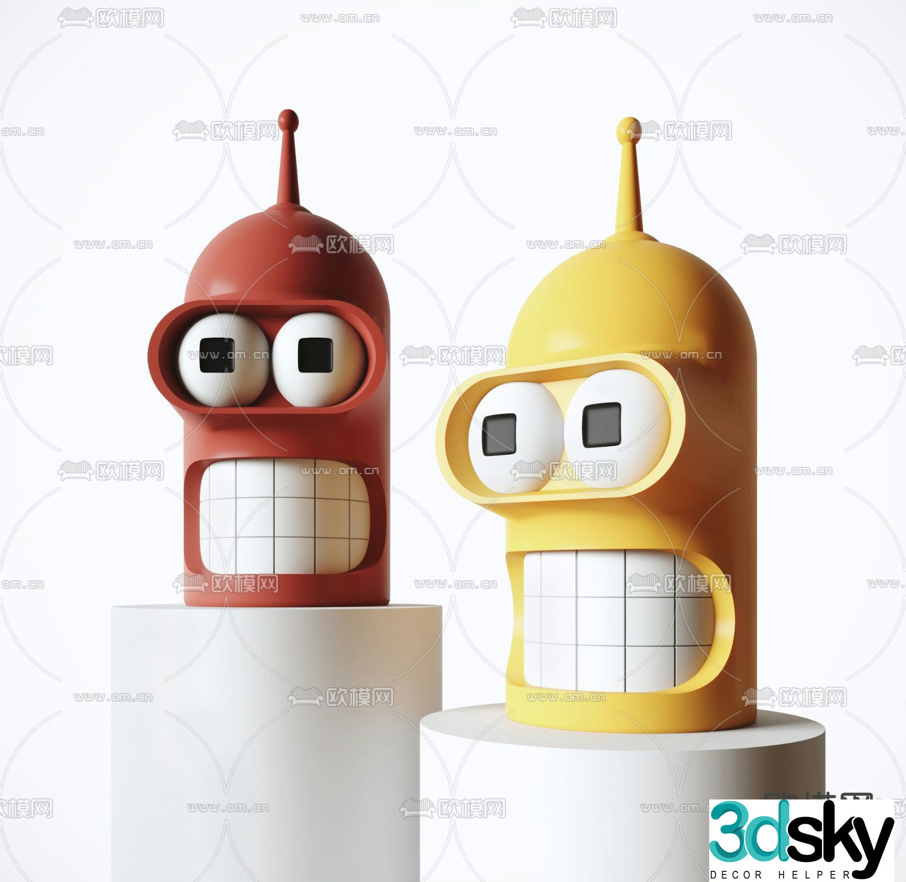 Cartoon toys children’s furnishings 3d model