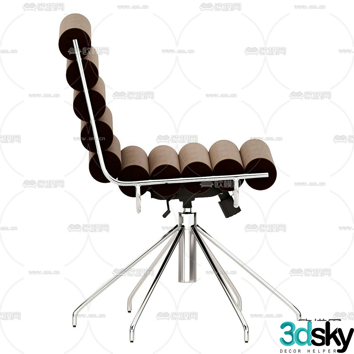 B&B Italia office chair 3d model
