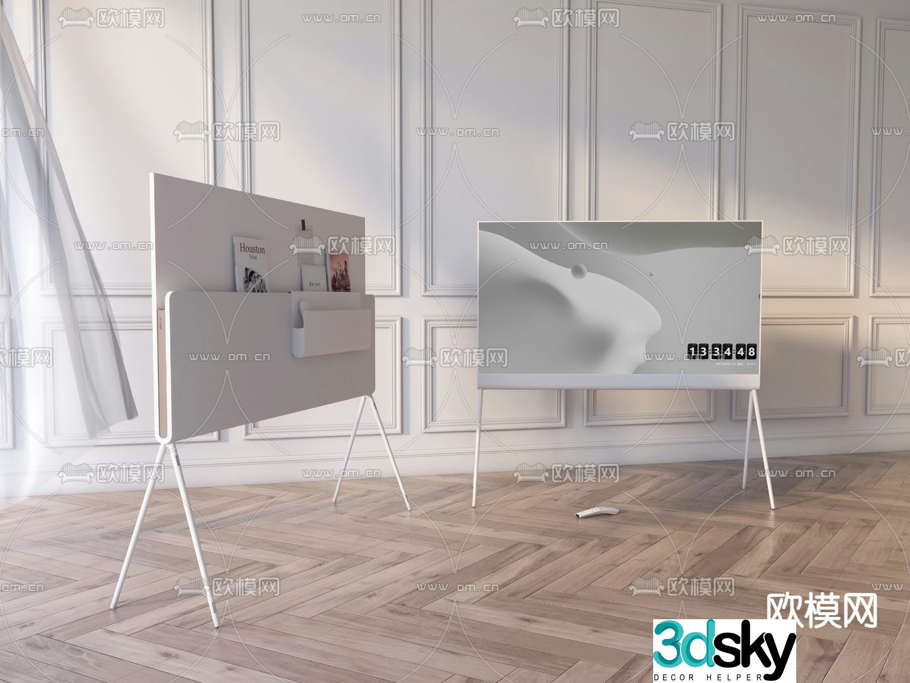 Modern Gallery TV 3d model