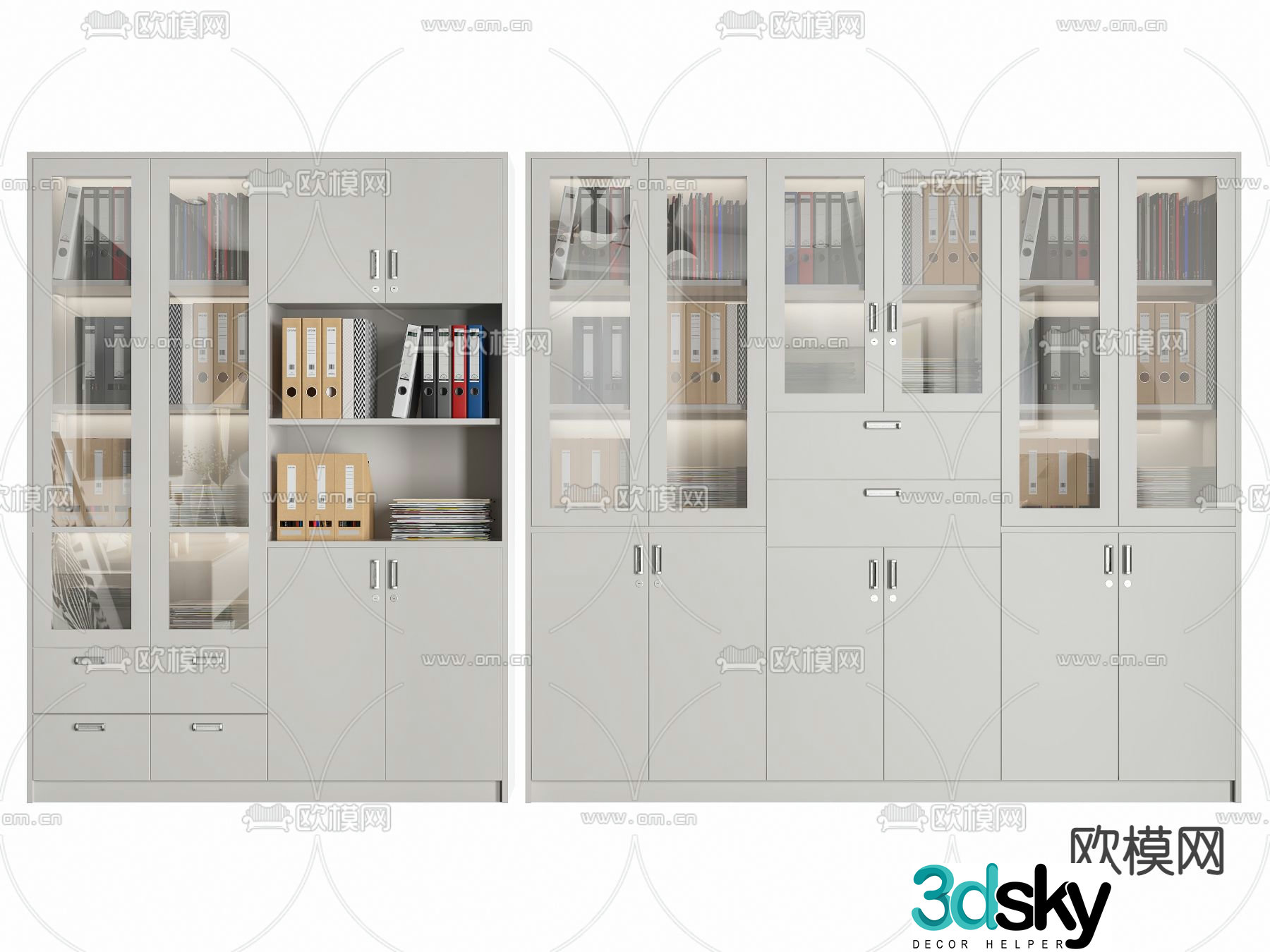 Office file cabinet file cabinet information cabinet 3d model