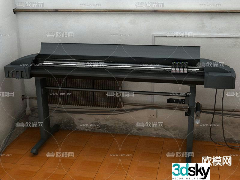 Indoor photo machine 3d model