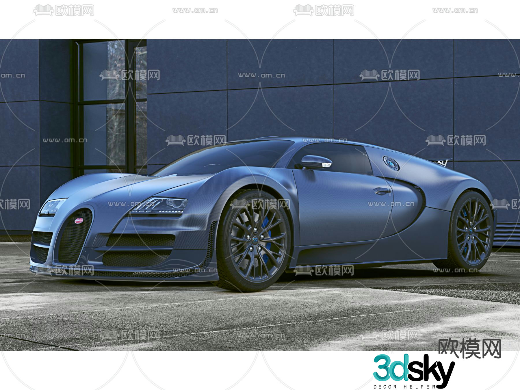 BYD sports car 3d model