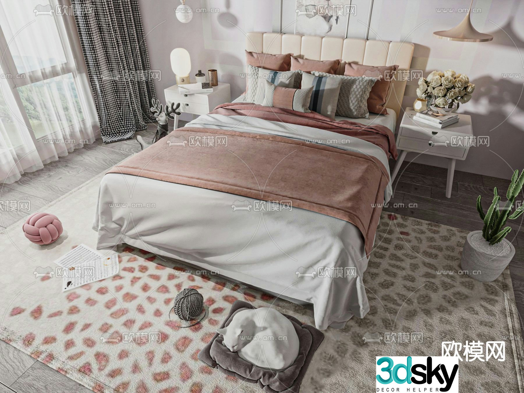 Children’s bed 3d model