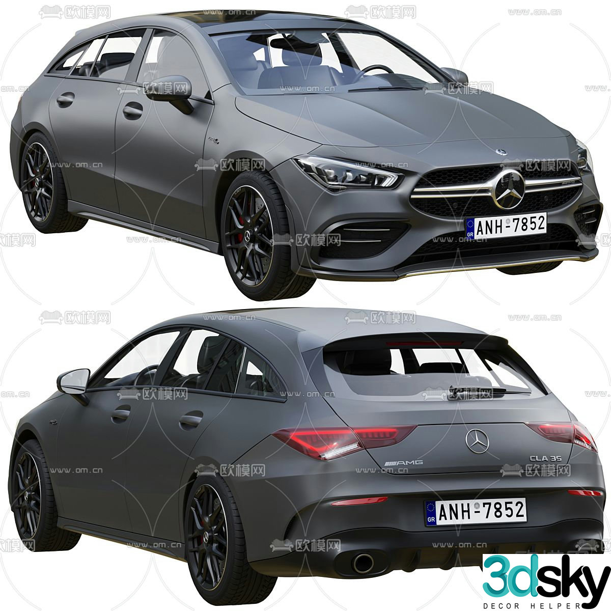 Mercedes Benz car 3d model