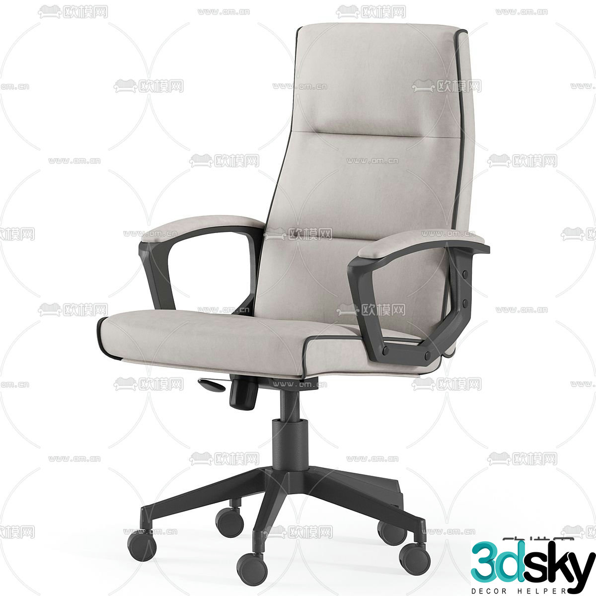 Modern office chair executive chair 3d model