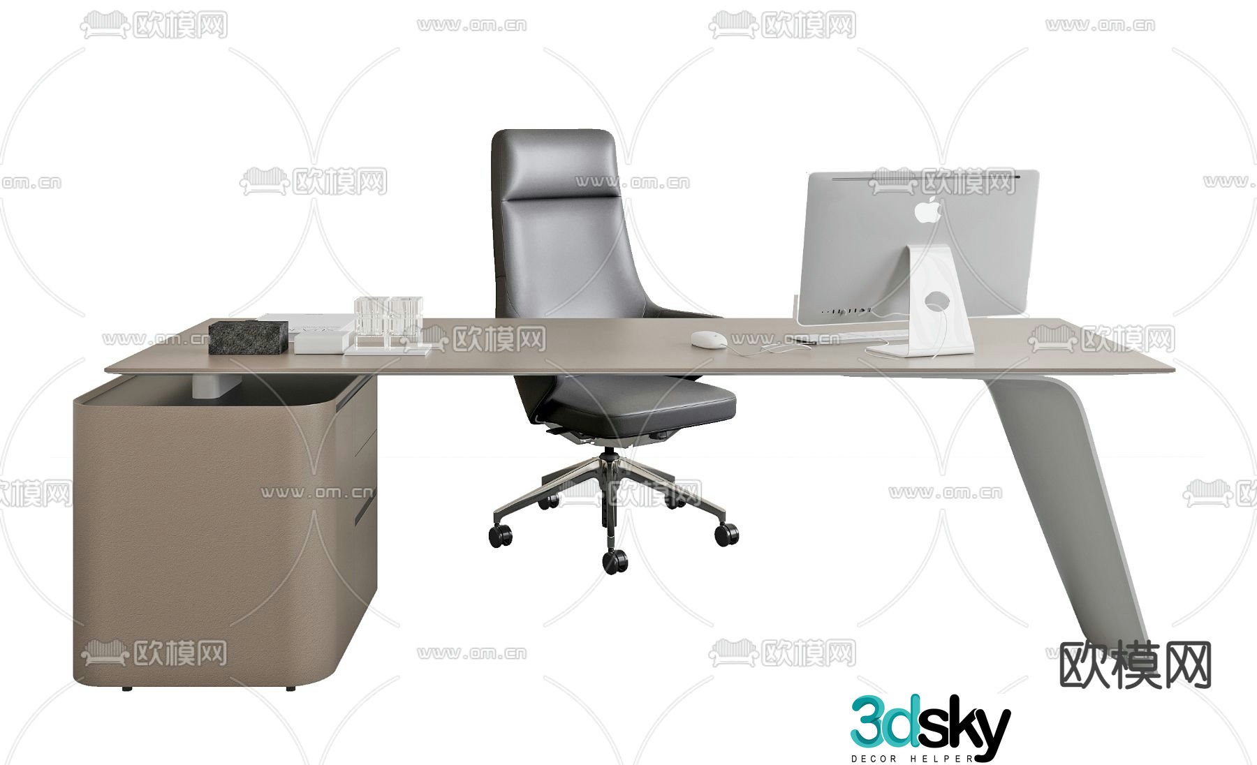 Desk desk desk 3d model