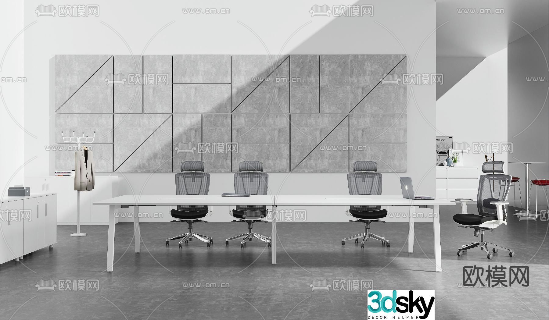 conference table conference table 3d model
