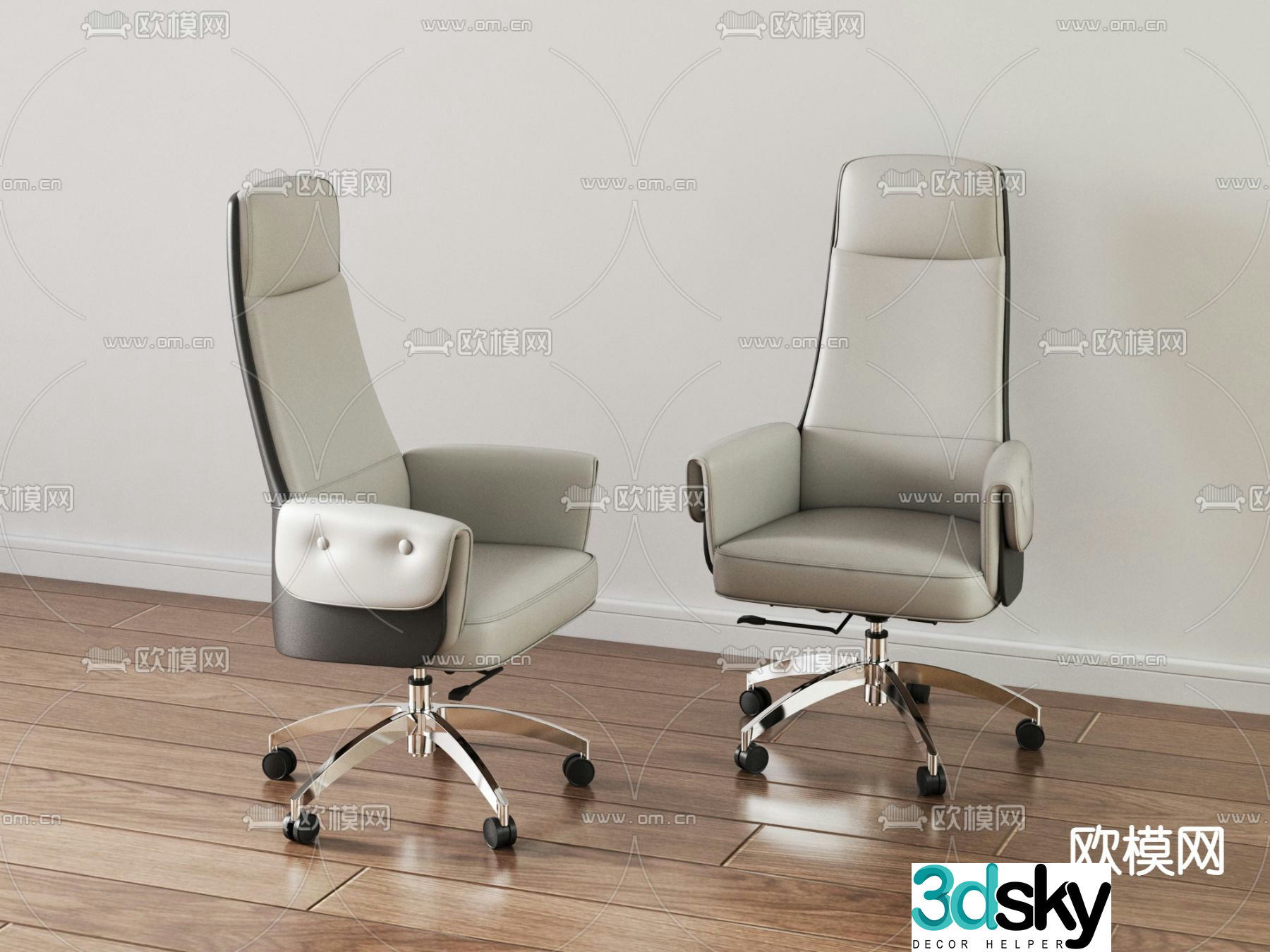 Executive chair executive chair boss chair office chair 3d model