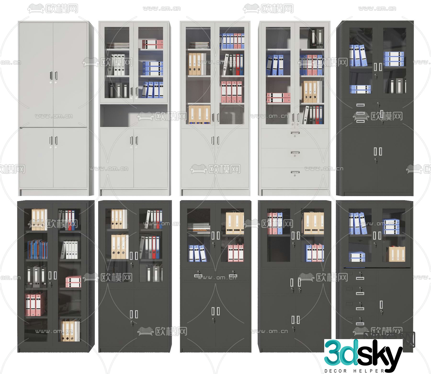 File cabinet file cabinet 3d model