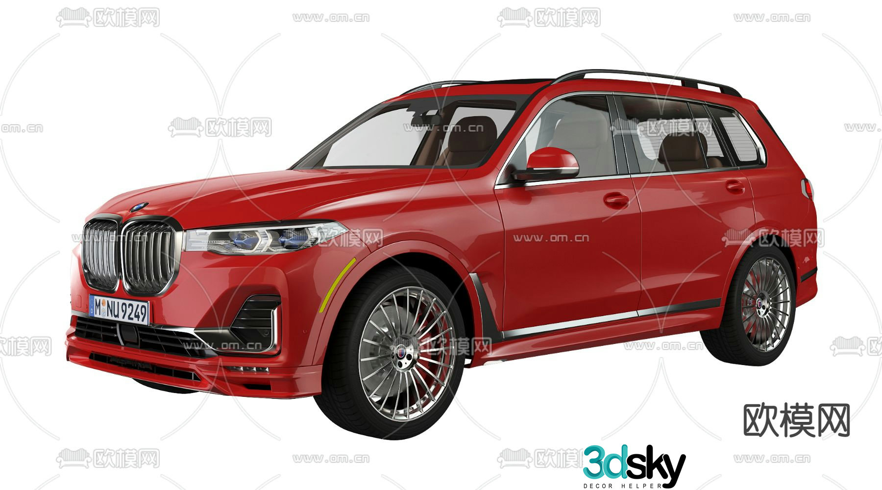BMW car 3d model