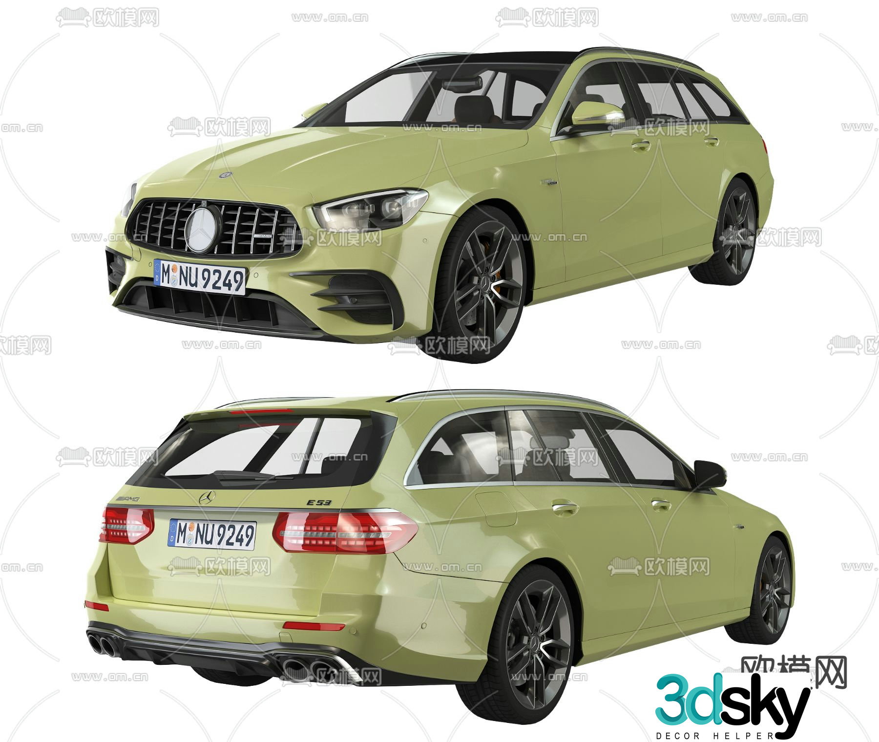 Mercedes Benz car 3d model