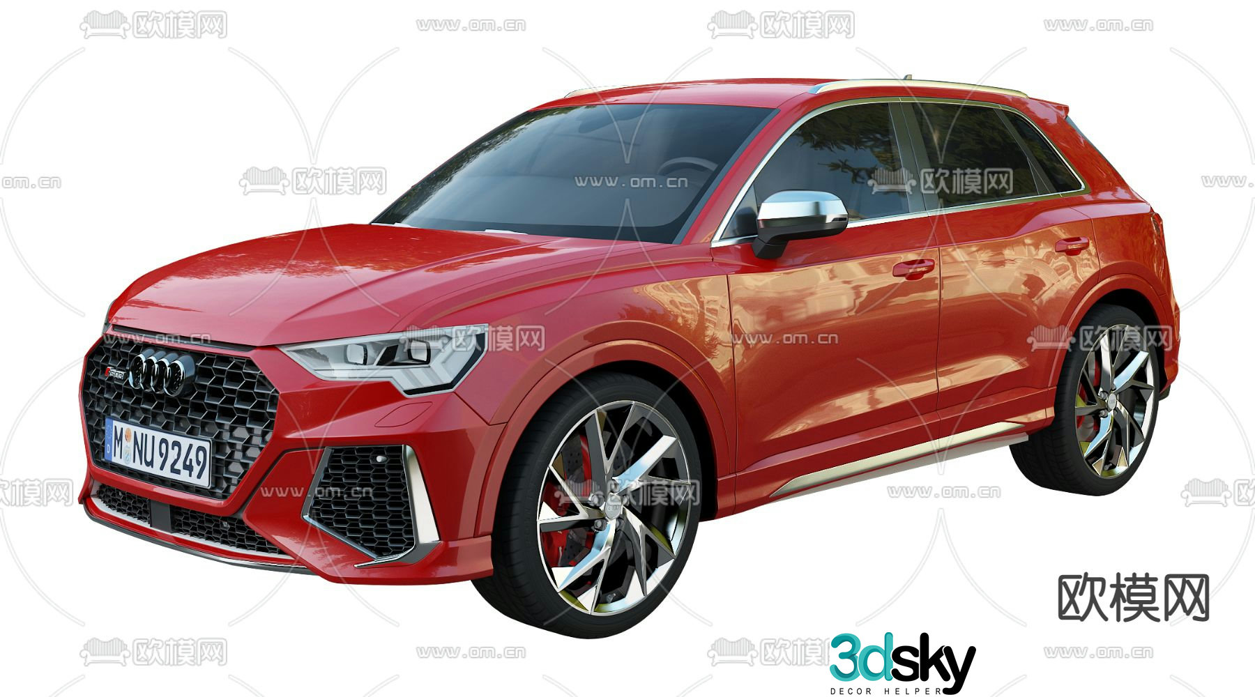 Audi car 3d model