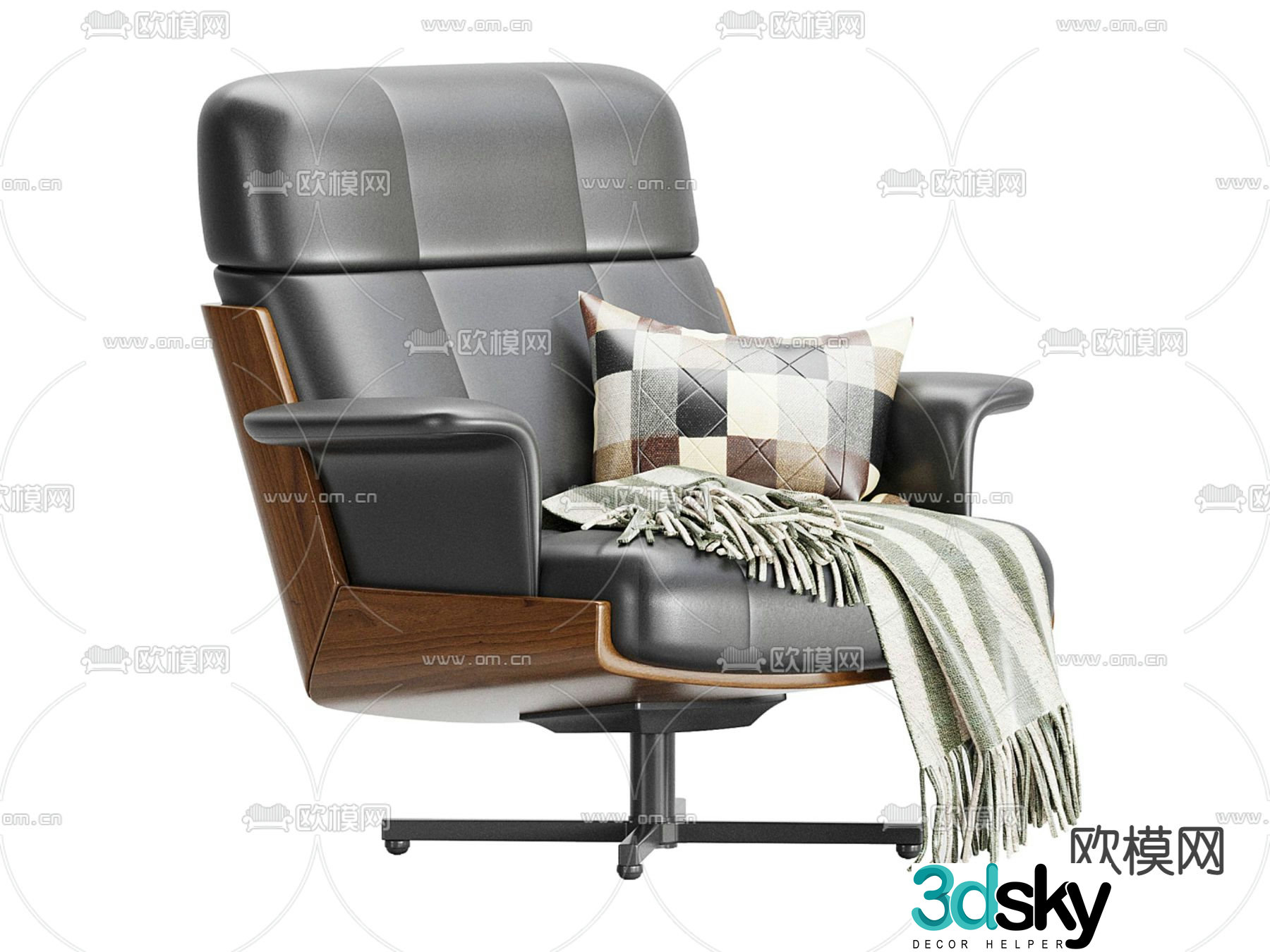 Office chair boss chair executive chair 3d model