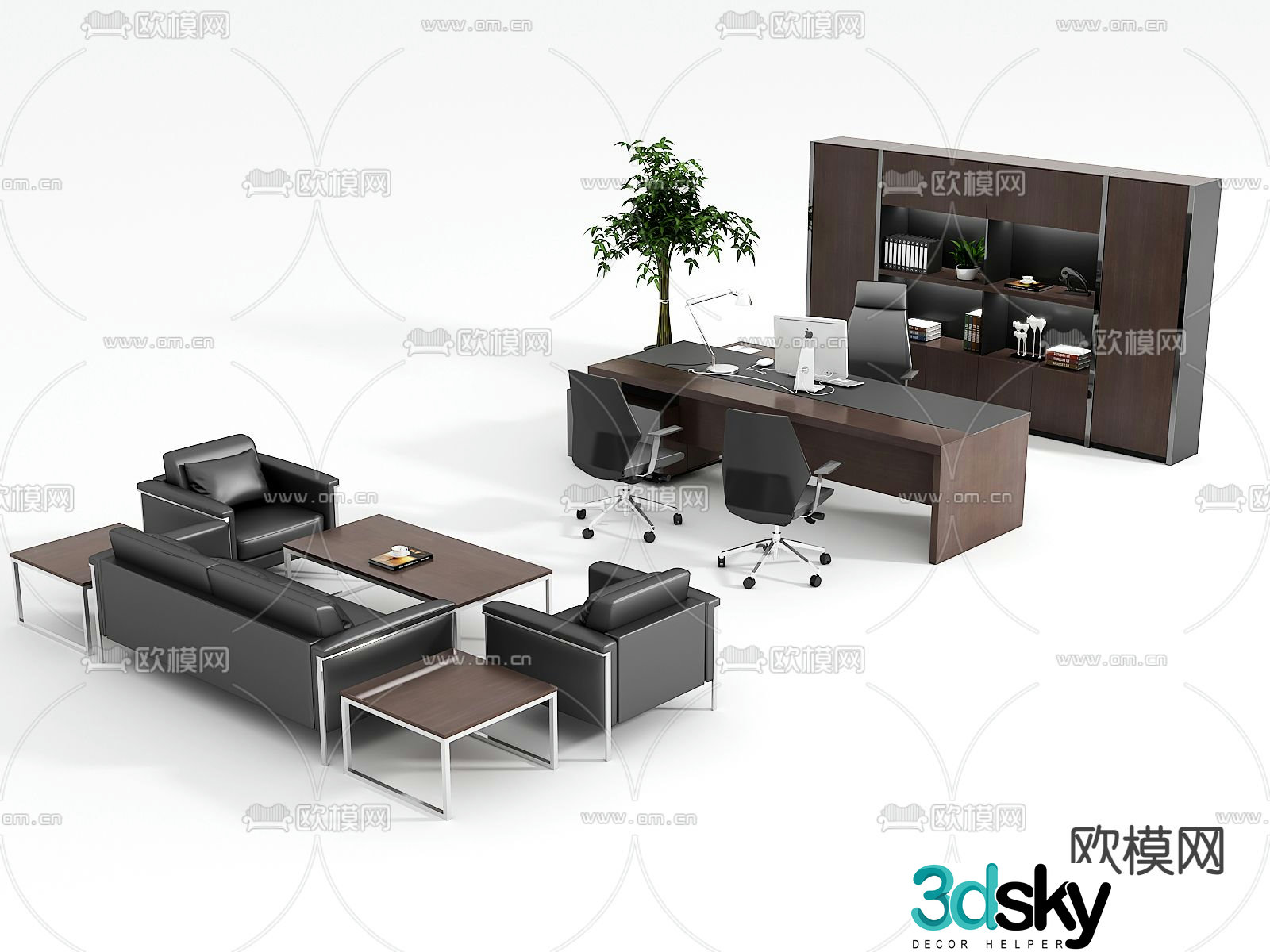 Desk desk desk 3d model