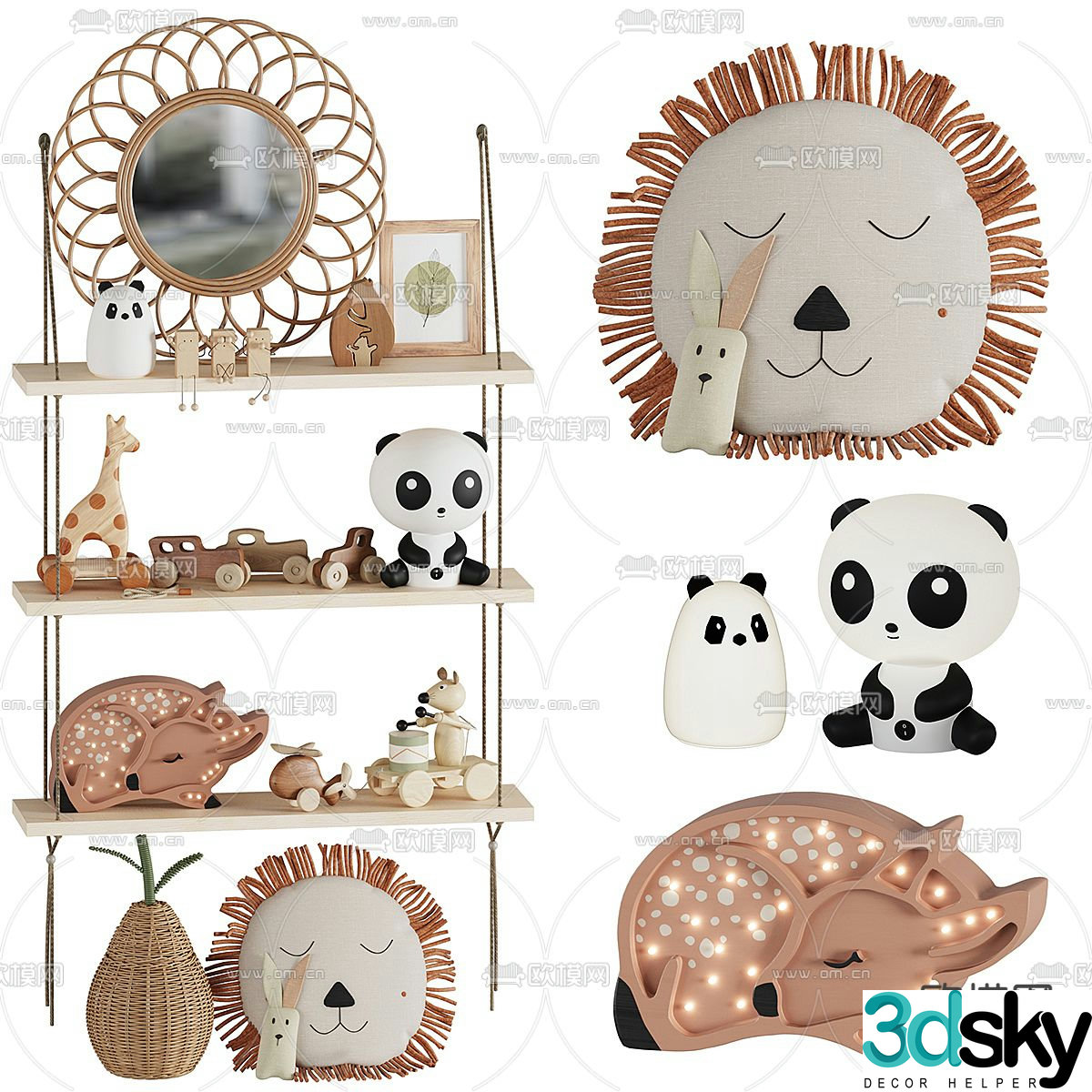 toy doll 3d model