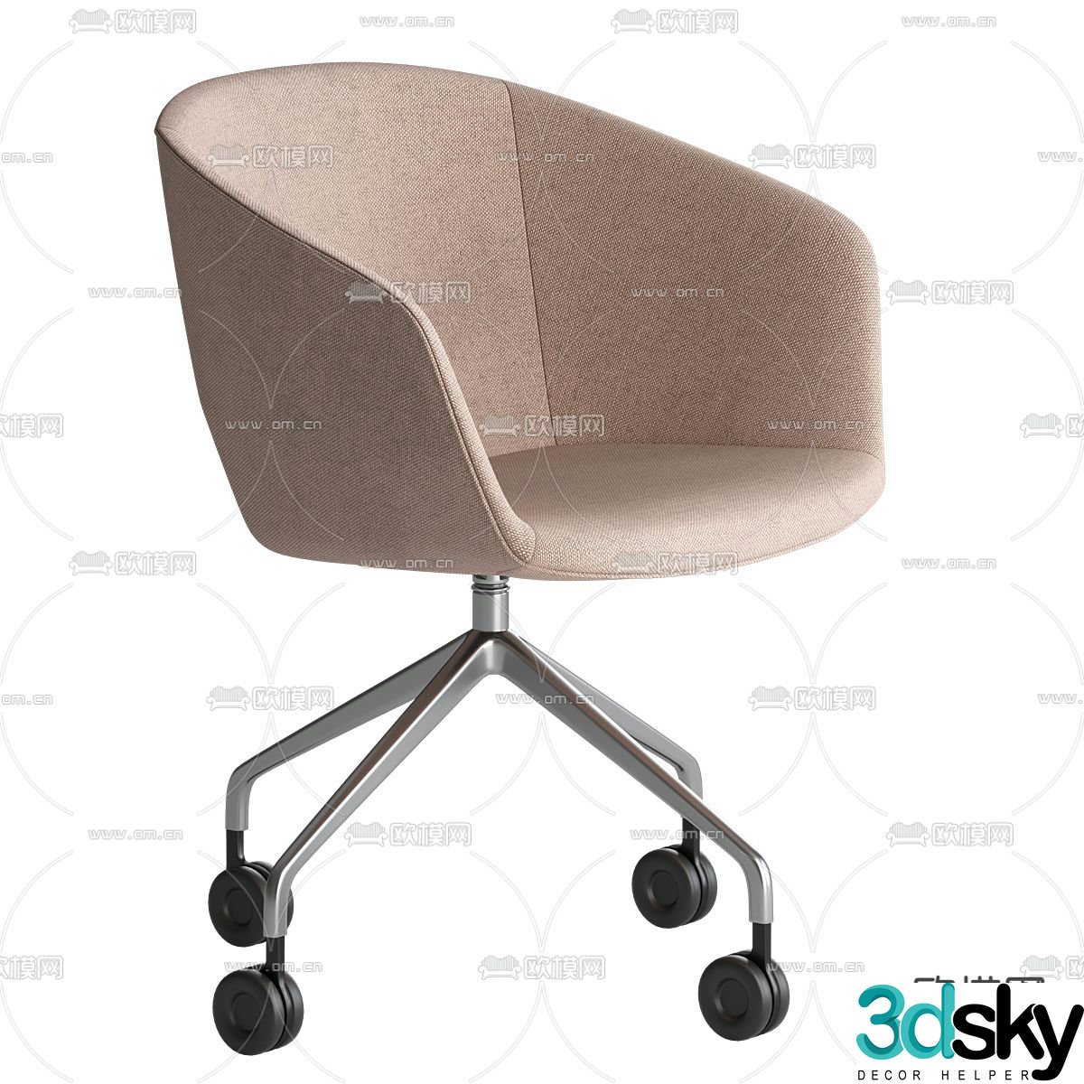 Office chair executive chair 3d model