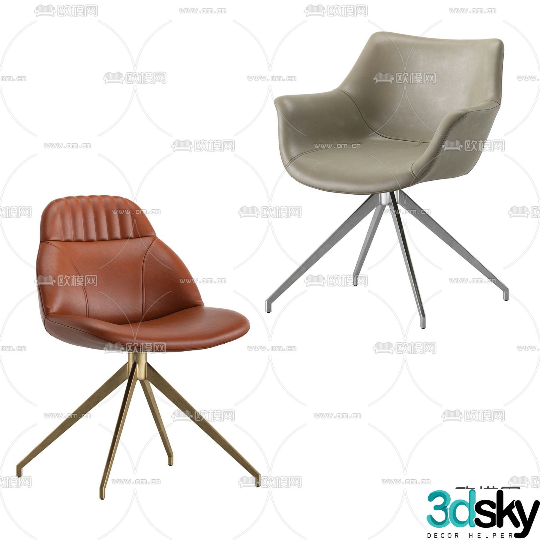 Office chair office chair conference chair 3d model