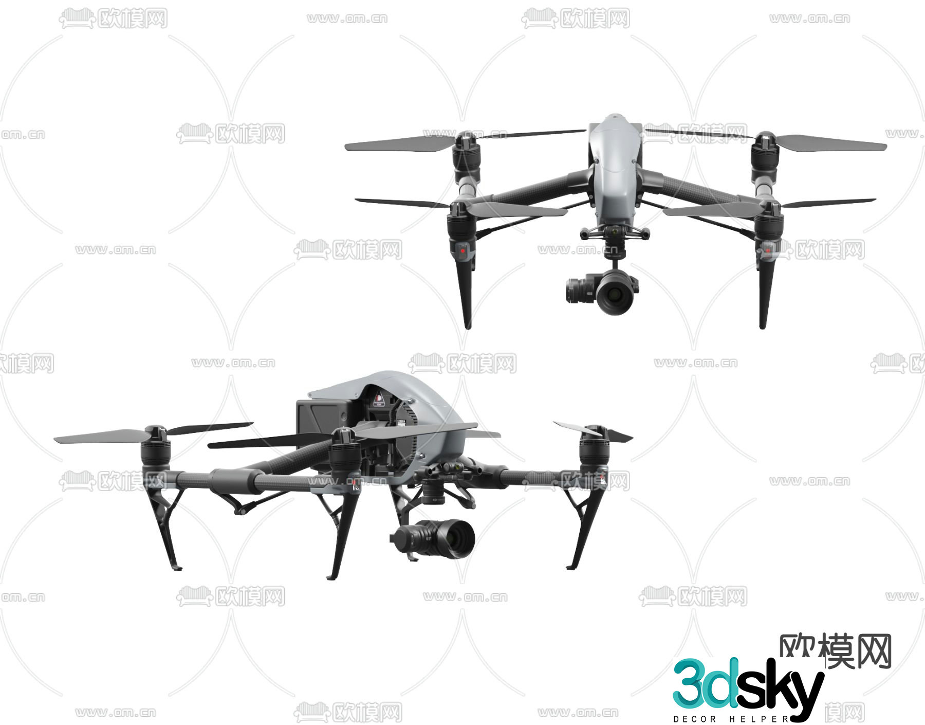 drone 3d model