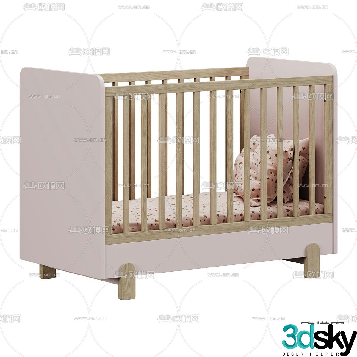 crib 3d model