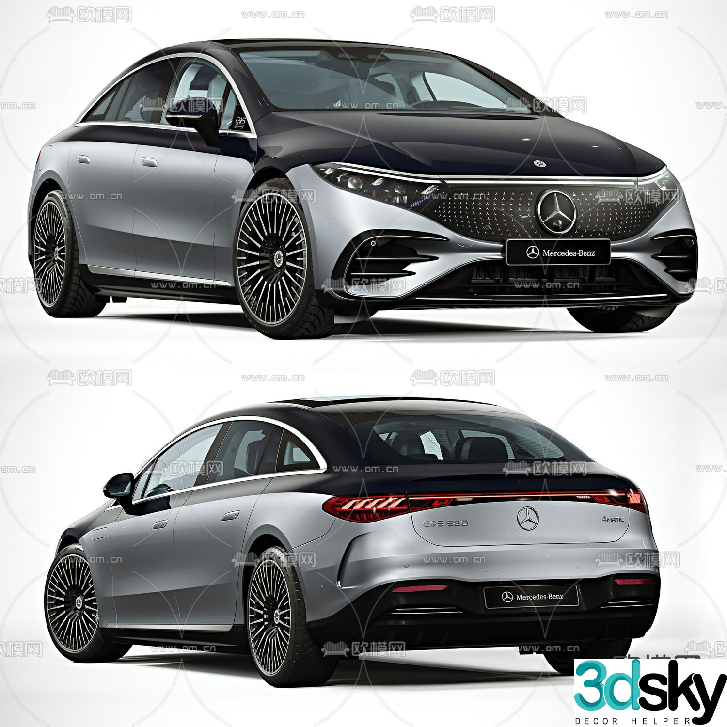 Mercedes Benz Coupe 3d model