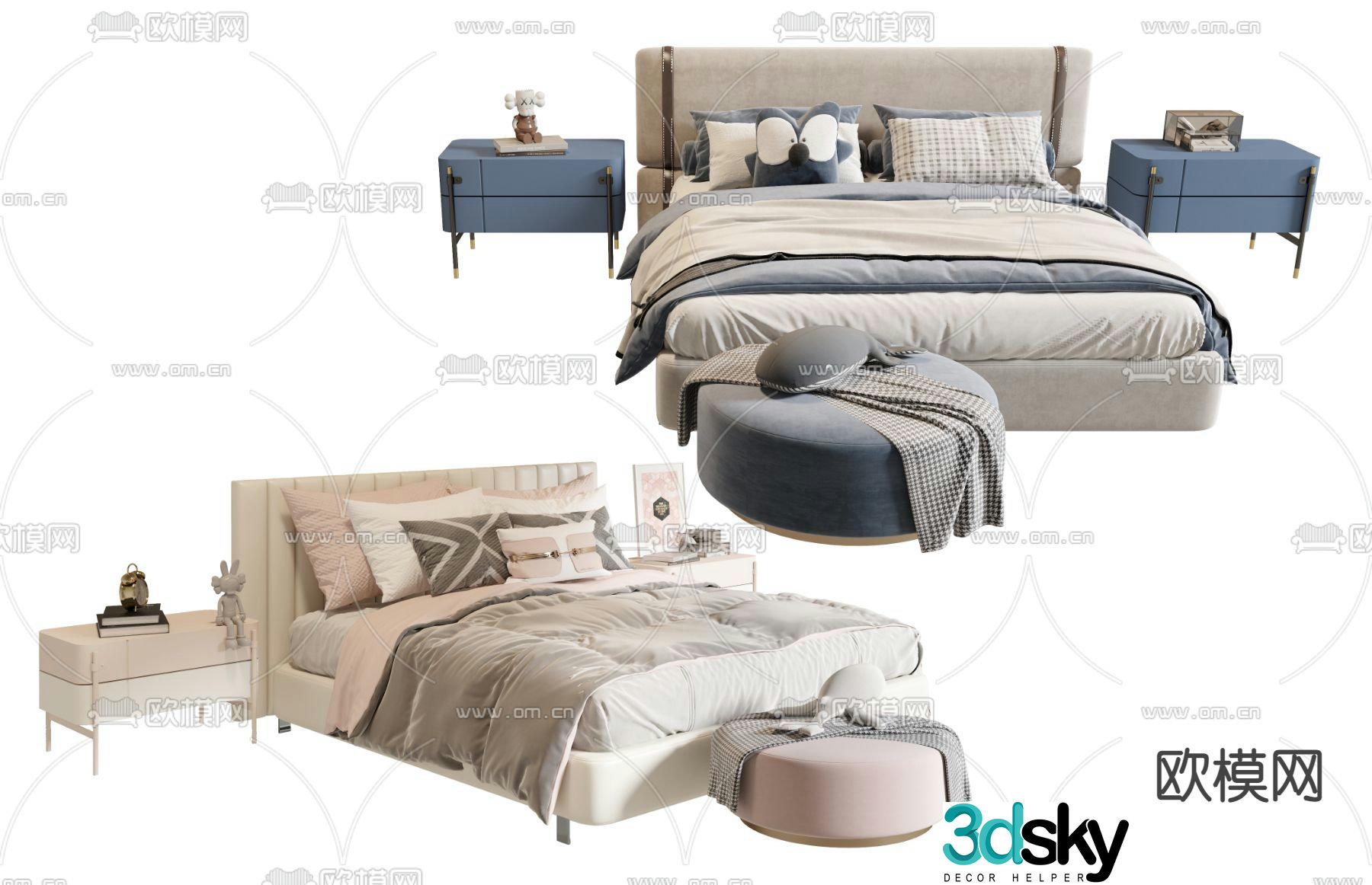 children’s bed child’s bed 3d model